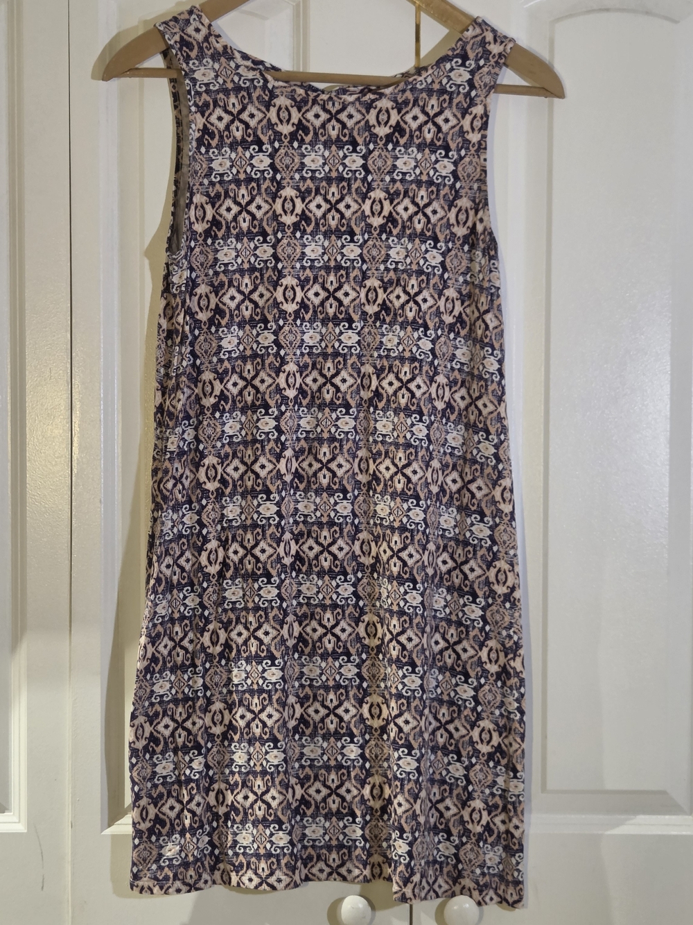 Market Spruce Women's Dress Size M Stretch Soft Coverup Casual Geometric Print